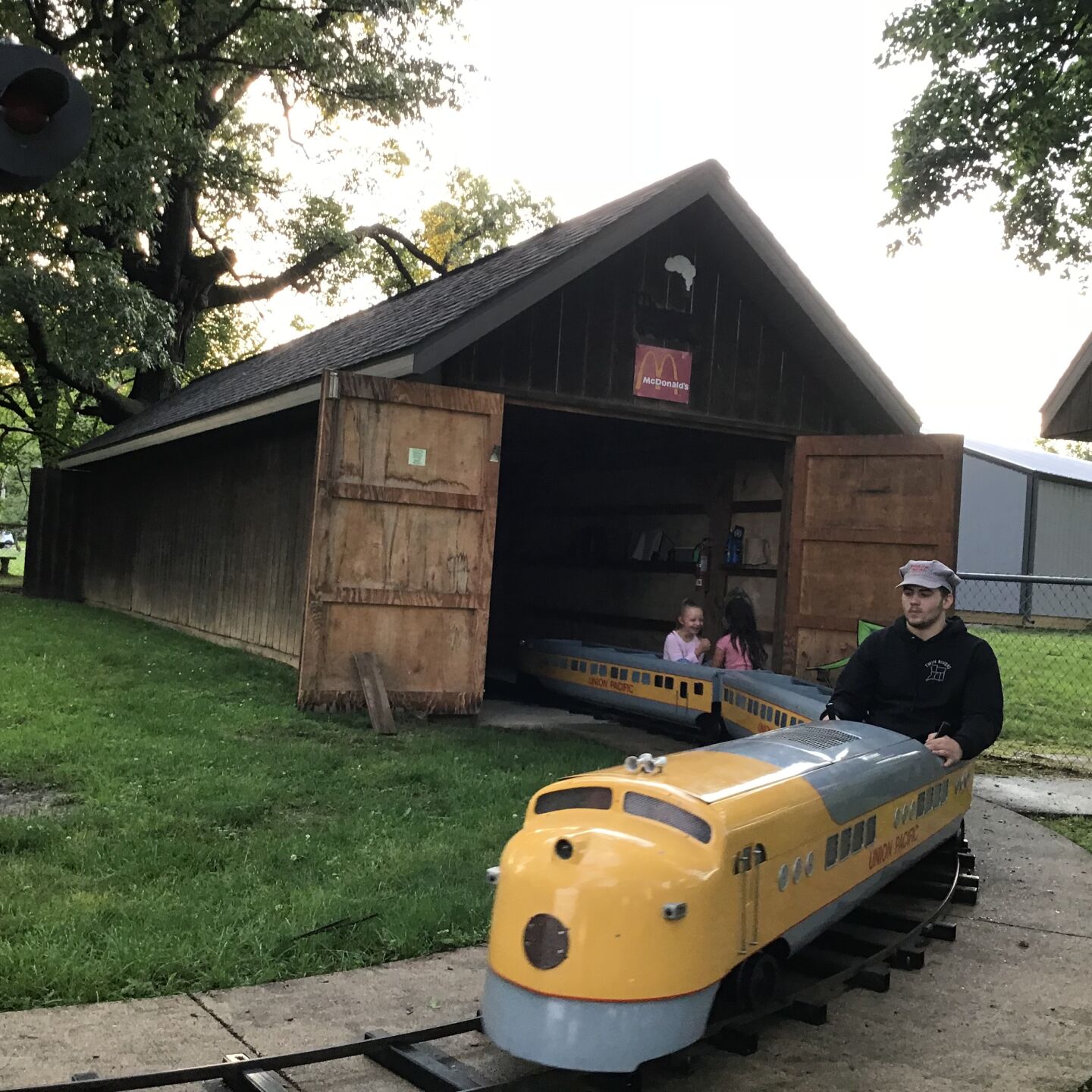 Riding that train
